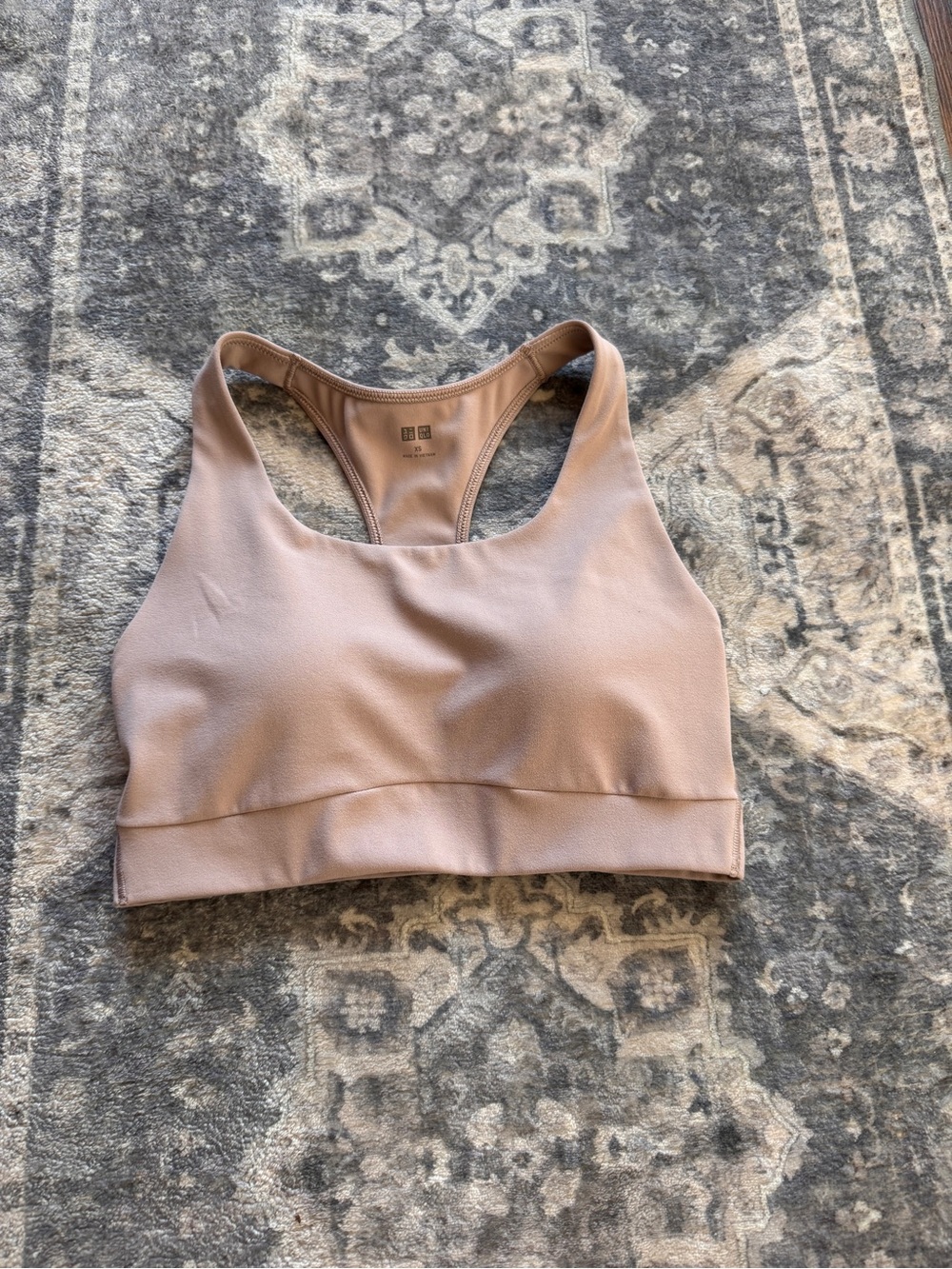 Uniqlo Airism Sports Bra Light Pink XS